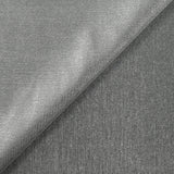 Jersey fin irisé gris argent