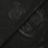 Jersey fin irisé noir effet cuivre