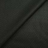 Jersey matelassé Mayumi fond noir