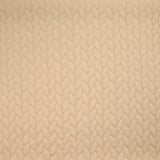 Jersey matelassé tresses fond beige