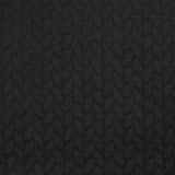 Matelassé Jersey Braids Black Fondo