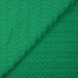 Maille fantaisie effet gaufré diabolo menthe