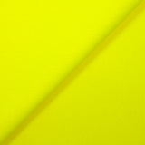 Maille piquée polyester jaune fluo