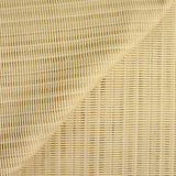 Maille polyester 3D ajourée sable