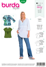 Patron n ° 8100: tunic