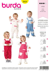 Patron n°9424 : Salopette, Robe chasuble