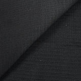 Polaire polyester à carreaux noir