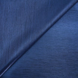 Polyester effet lamé bleu