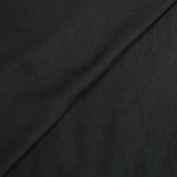 Polyester fluide froissé noir