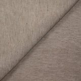 Polyviscose tissée-teinte sergée marron et blanc