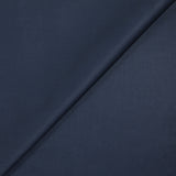 Popeline de coton satinée bleu nuit