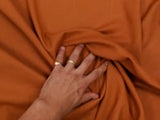 Linen Viscose Orange squirrel
