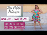 Faustine dress sewing pattern