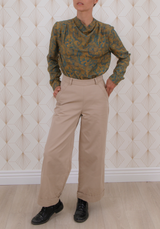 Pantalones de arrecifes de patrones de alta costura