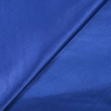 Satin de polyester léger bleu royal