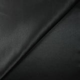 Satin duchesse de polyester noir