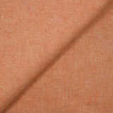 Sergé de laine mélangée mandarine chiné
