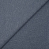 Sweat minkee épais Lurex bleu jeans