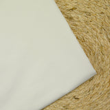 Twill de coton blanc cassé