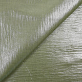 Twill de polyester lamé argent fond vert