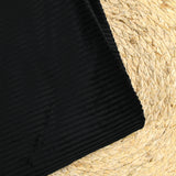 Velours 100% coton côtelé noir