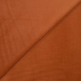 Velours côtelé coton 2 mm terracotta