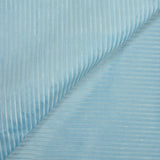 Velours côtelé coton 5 mm bleu ciel