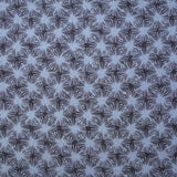 Viscose imprimée étincelles bleues fond bleu ardoise