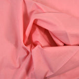 Coton uni rose