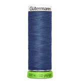 Fil à coudre recyclé - Coloris bleu - Gütermann