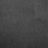 100% black washed linen