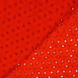 Broderie anglaise Konohana rouge