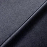 Satin mat touché soie marine