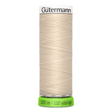 Se cose reciclado - color beige/marrón - Gütermann