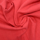 Lino lavado 100% rojo