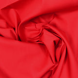 Coton uni rouge