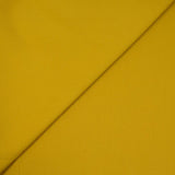 Gabardine polycoton sergé moutarde