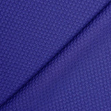 Electric blue honeycomb jersey