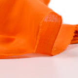 Voile de coton orange