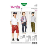 Burda Boss N ° 9354: pantalones para niños