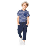 Burda Boss N ° 9342: pantalones deslizantes para niños