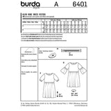Burda Boss N ° 6401: Vestido oscuro