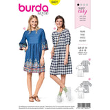 Burda Boss N ° 6401: Vestido oscuro