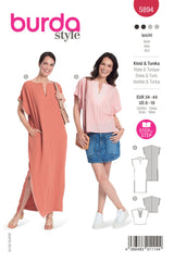 Burda Boss N ° 5894: Vestido y túnica