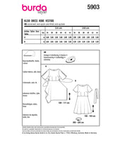 Burda Boss N ° 5903: Vestido