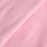 Light pink fleece fabric