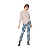 Patron Burda n°6152: Patalon semi-évasé femme