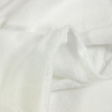 Tissu polaire blanc