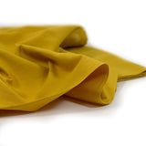 Gabardine polycoton sergé moutarde