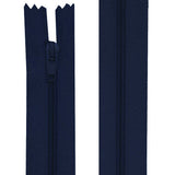 Nylon closure non-separable from 10 to 60 cm midnight blue